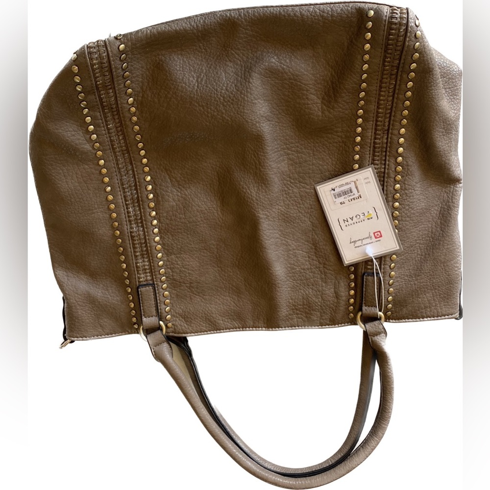 Jen&Co Tote Tan new with tags